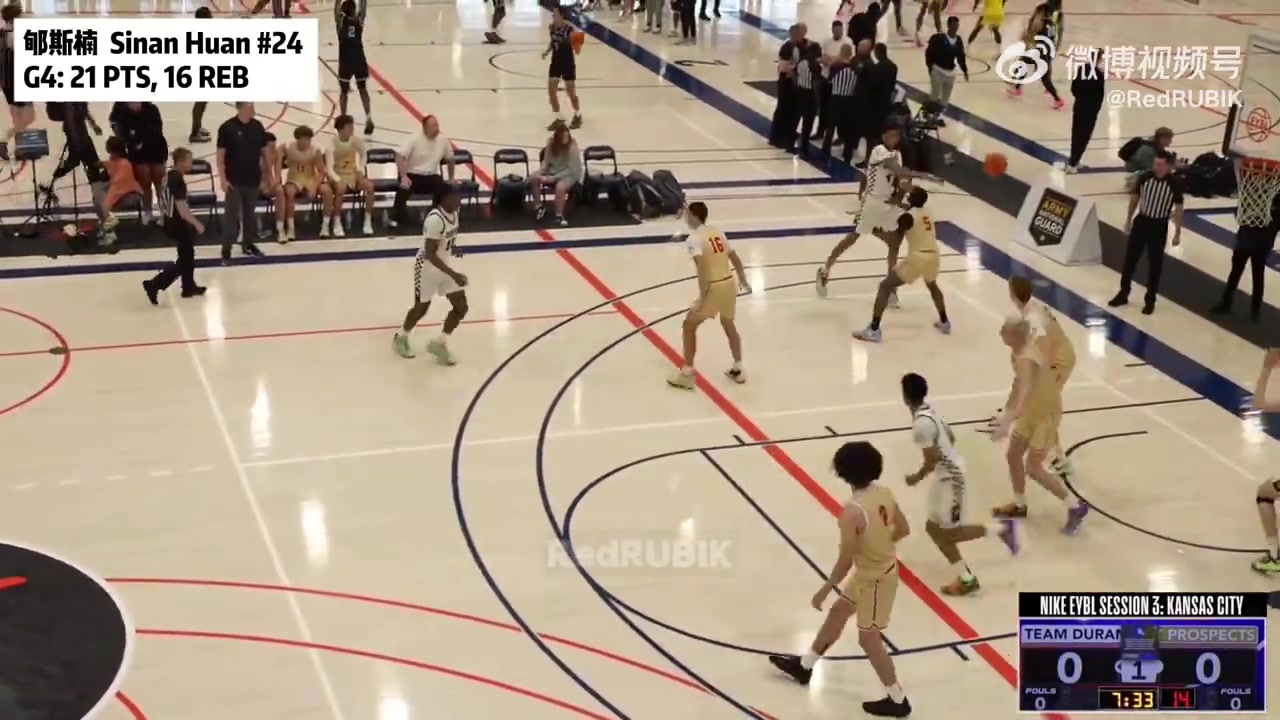 旅美小将郇斯楠爆砍21+16😤本周四场10+8+1.5帽&与全美第一过招